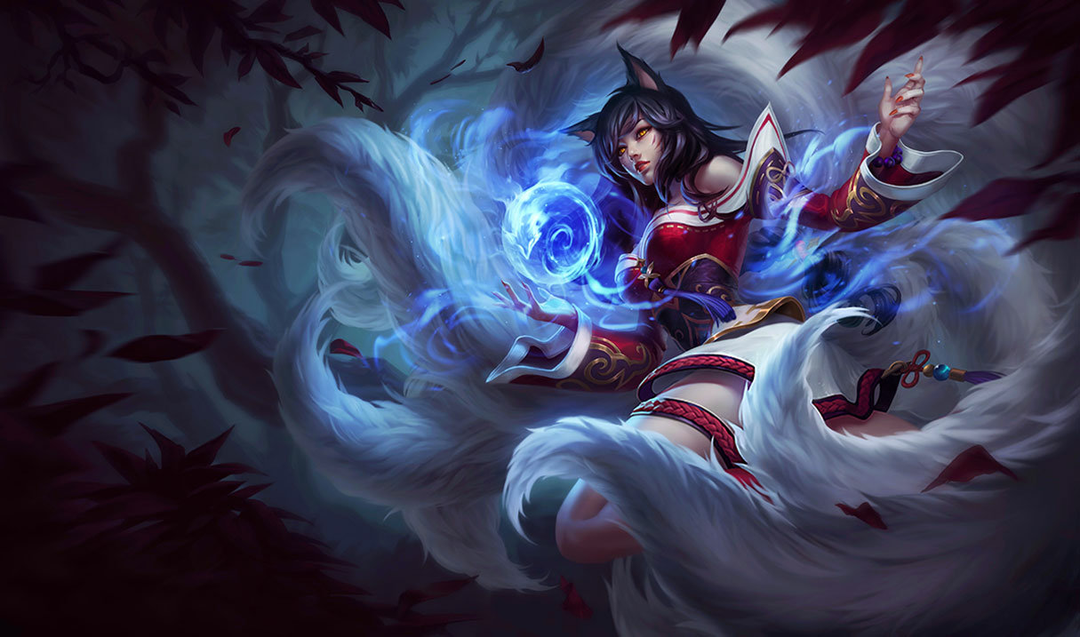 Ahri, a champion in League of Legends