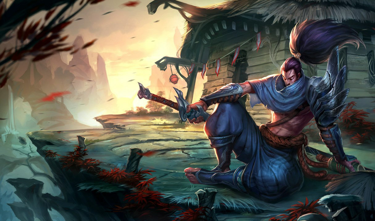 Yasuo, a champion in League of Legends
