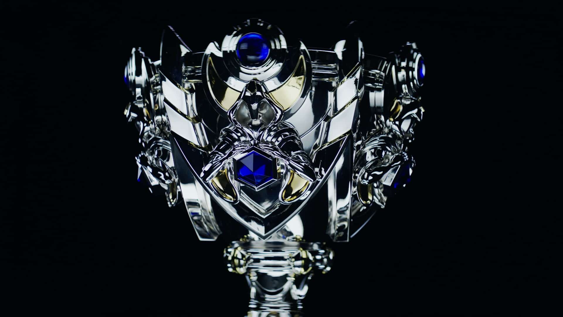 The League of Legends Summoner's Cup trophy